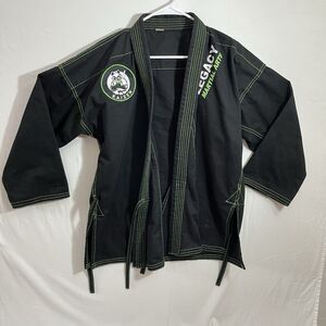KAIZEN Gi Jiujitsu Kimono A2 Adult Sz 4/170 L Black